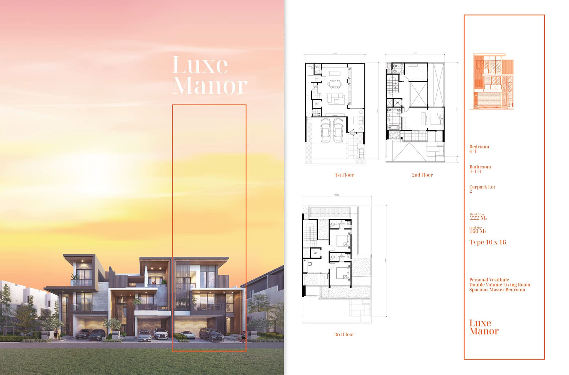Rumah mewah shila sawangan ecotown cluster hannam tipe luxe manor