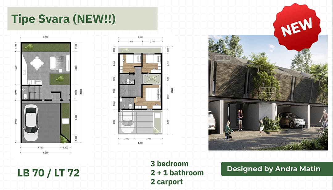 Rumah estetik by andra matin svacasa sawangan depok home sweet loan Svara