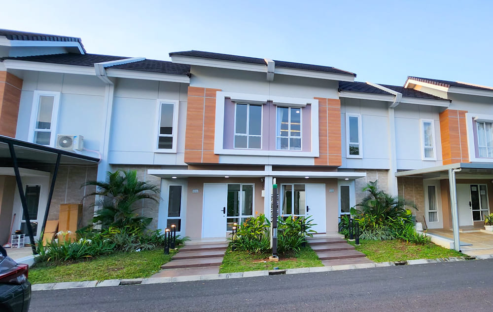 Rumah 2 Lantai siap huni paradise serpong city tangerang selatan tipe solavista