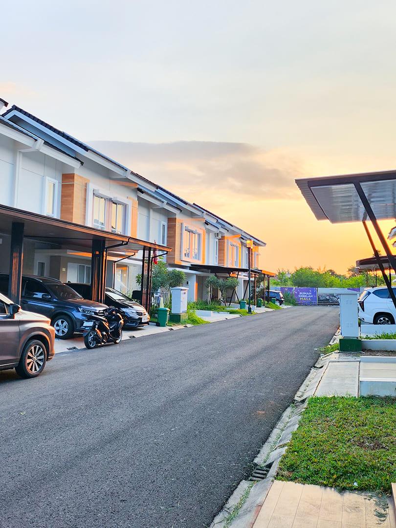 Rumah 2 Lantai siap huni paradise serpong city tangerang selatan tipe solavista